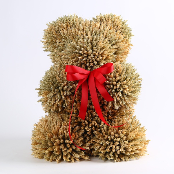 Медвежонок из пшеницы