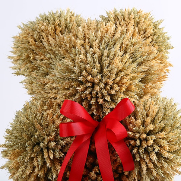 Медвежонок из пшеницы