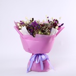 The “Eternal Poetry of Color” dried flower bouquet