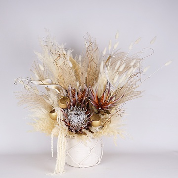 Interior composition of dried flowers "Elegance of nature"