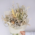 Bouquet of dried flowers "White field"