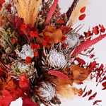 Bouquet of dried flowers "Autumn flame" size L