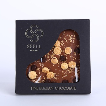 Spell Milk Chocolate with Salted Caramel