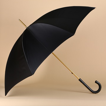 Umbrella Pasotti black "Buttons"
