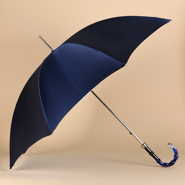 Umbrella Pasotti dark blue "Japan"