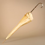 Pasotti ivory umbrella with embroidery