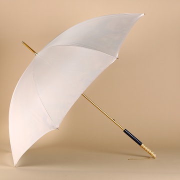 Umbrella Pasotti beige "Pearls"
