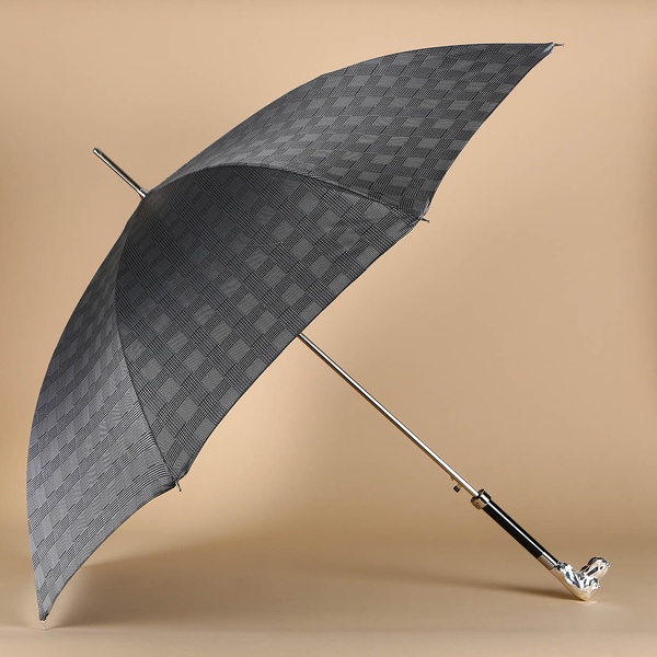 Umbrella Pasotti gray "Hound"