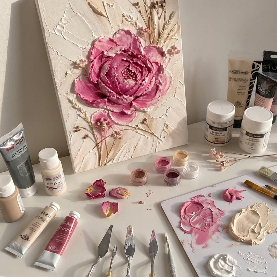 Мастер-класс "Текстурный рисунок"